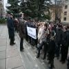 'BEZDİRDİLER' EYLEMİNİ YAPAN GENÇLER (2)