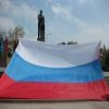 SİMFEROPOL'DE (AKMESCİT) “HER PENCEREDE RUSYA BAYRAĞI!” EYLEMİ BAŞLADI 2