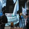 KIRIM TATARLARININ KİEV'DEKİ PROTESTO EYLEMİ YENİDEN BAŞLADI 1