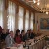ALMANYA EKONOMİ VE TEKNOLOJİLERİ BAKANLIĞI TİCARET HEYETİ A.GRİTSENKO VE V.PLAKİDA İLE GÖRÜŞÜRKEN 1