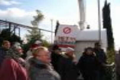 Kırlangıç Yuvası manzarasını kapatacak inşaata karşı protesto (FOTO)
