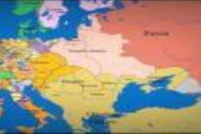 MS 1000 yılından günümüze Avrupa haritası