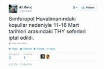 THY seferleri 16 Mart'a kadar iptal