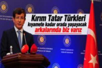 Kırım'ın dostu Ahmet Davutoğlu Türkiye'nin başbakanı oldu