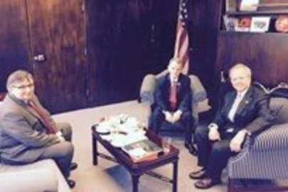 Kırımoğlu, Hollandalı milletvekilleriyile görüştü