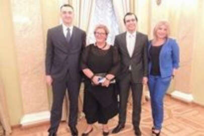 Türkiye’nin Kiev Büyükelçisi Tezel’den maiyetine veda resepsiyonu