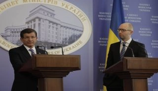 Ukrayna ve Türkiye Başbakanları bir araya geldi