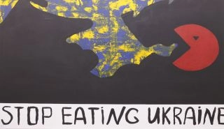 Kiev’de Rus muhalif ressamın sergisi açıldı