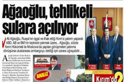 Ağaoğlu Grubu, Kırım yaptırımlarından habersiz