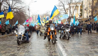Kiev’de Kırım’ın Rus İşgaline Direniş Günü