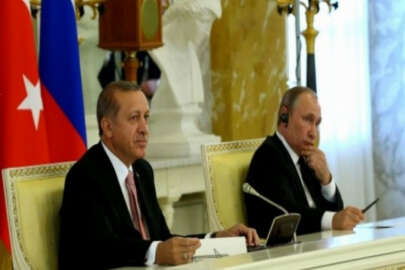 Erdoğan ve Putin ortak basın toplantısı düzenledi