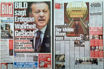 Bild gazetesi Erdoğan'a seslendi: ‘Burada istenmiyorsunuz’