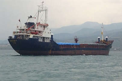 Türk gemisi Akdeniz'de battı