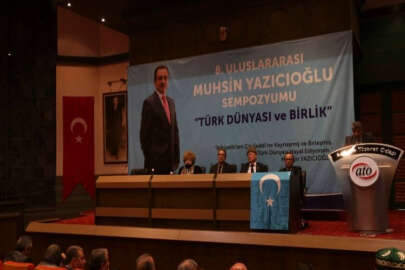 Yazıcıoğlu Türk Dünyası Sempozyumu'nda anıldı
