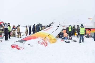 Rusya'da uçak düştü