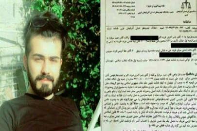 İran'da Azerbaycan bayrağı ile fotoğraf çekilen gence 6 ay hapis