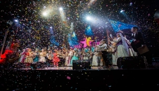 Kiev'de Tatlı Ses çocuk yarışması düzenlendi