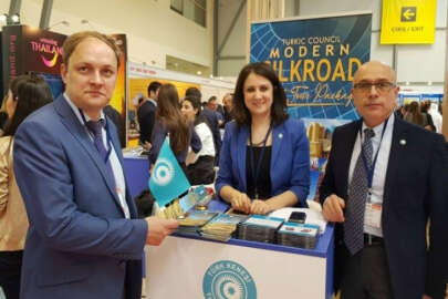 Bakü'deki fuarda, "Modern İpek Yolu Ortak Tur Paketi"ne büyük ilgi