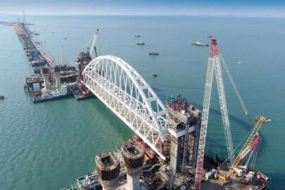 Yasa dışı Kerç köprüsü inşaatında bir işçi öldü