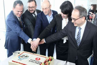 Türk Hava Yolları Ukrayna’daki 25. yılını kutladı