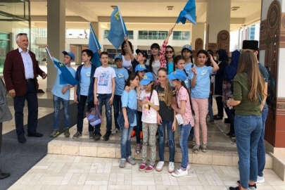 Kırımlı öğrencilerden Eskişehir'e ziyaret