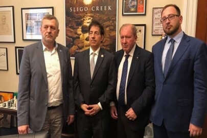 Ümerov ve Çiygöz ABD’nin eski Ukrayna Büyükelçisi ile bir araya geldi