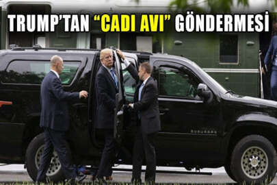 Trump'tan "cadı avı" göndermesi