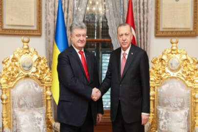 Poroşenko ile Erdoğan'ın görüşmesi sona erdi