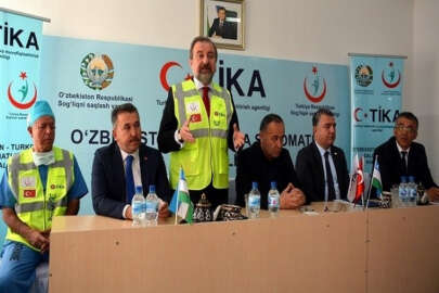 TİKA'dan Özbekistan'a sağlık hamlesi: 750’den fazla hasta tedavi edilecek