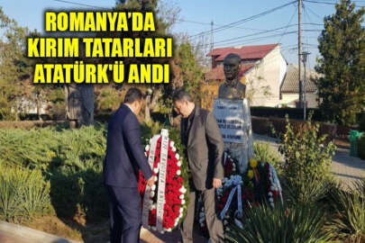 Romanya, Mecidiye'de Kırım Tatarları Atatürk'ü andı