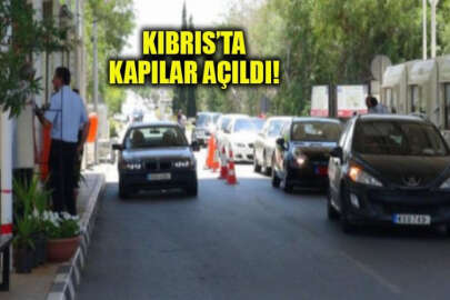 Kıbrıs'ta 8 yıl sonra kapılar açıldı