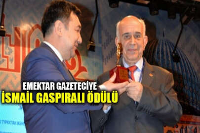 Emektar gazeteci M. Kemal Sallı'ya Gaspıralı İsmail Ödülü