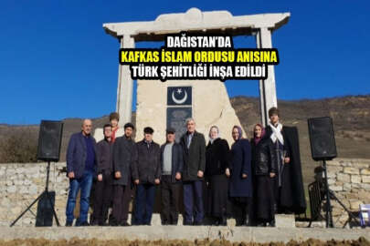 Dağıstan’da Osmanlı Türk şehitliği açıldı: Rus milliyetçileri tepkili!