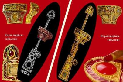 Kore'de bulunan kılıç, Kazak yapımı çıktı