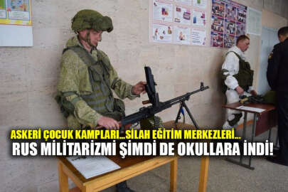 İşgal altındaki Kırım’da bir okulda silah müzesi açıldı!