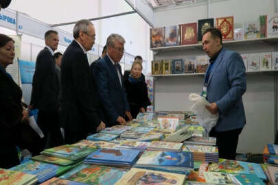 Kazakistan'da 4. Avrasya Kitap Fuarı başladı