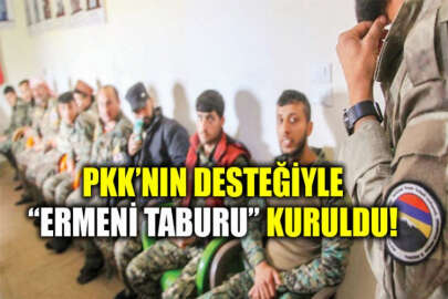 Ermeniler PKK/YPG desteğiyle 'tabur' kurdu!