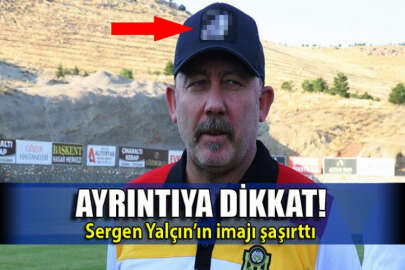 Sergen Yalçın’ın imajında dikkat çeken detay!