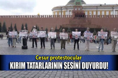 Moskova'da gözaltına alınan Kırım Tatarları dünya basınında