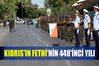 Kıbrıs'ın Fethi'nin 448'inci yılı KKTC'de kutlandı