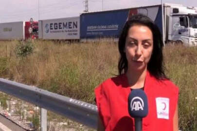 Türk Kızılayı, Avrupa’ya dönen  gurbetçilere sıla yolunda su dağıttı