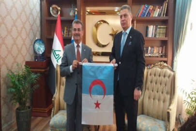 Irak ve Suriye Türkmenlerinin liderleri, Kerkük'te bayramlaştı