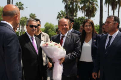 KKTC Başbakanı Tatar Mersin'de: Hakkımızın peşindeyiz, kimseye yedirmeyiz