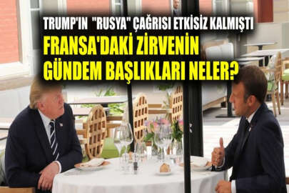 G-7 Liderler Zirvesi Fransa'da başladı