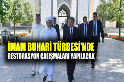Özbekistan Cumhurbaşkanı, İmam Buhari Türbesi'nin yenileneceğini duyurdu