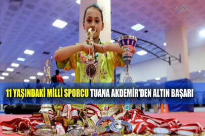 11 yaşındaki milli sporcudan 7 yılda 38 madalya 3 kupa başarısı