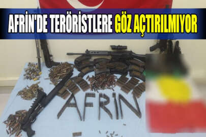 Afrin'de teröristlere göz açtırılmıyor