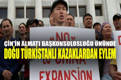 Kazakistan'da Çin karşıtı eylem düzenleyenler tutuklandı