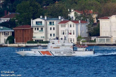 Türk gemisinden Odesa'ya liman ziyareti