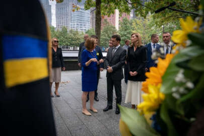Ukrayna Cumhurbaşkanı, New York’ta 11 Eylül kurbanlarını andı